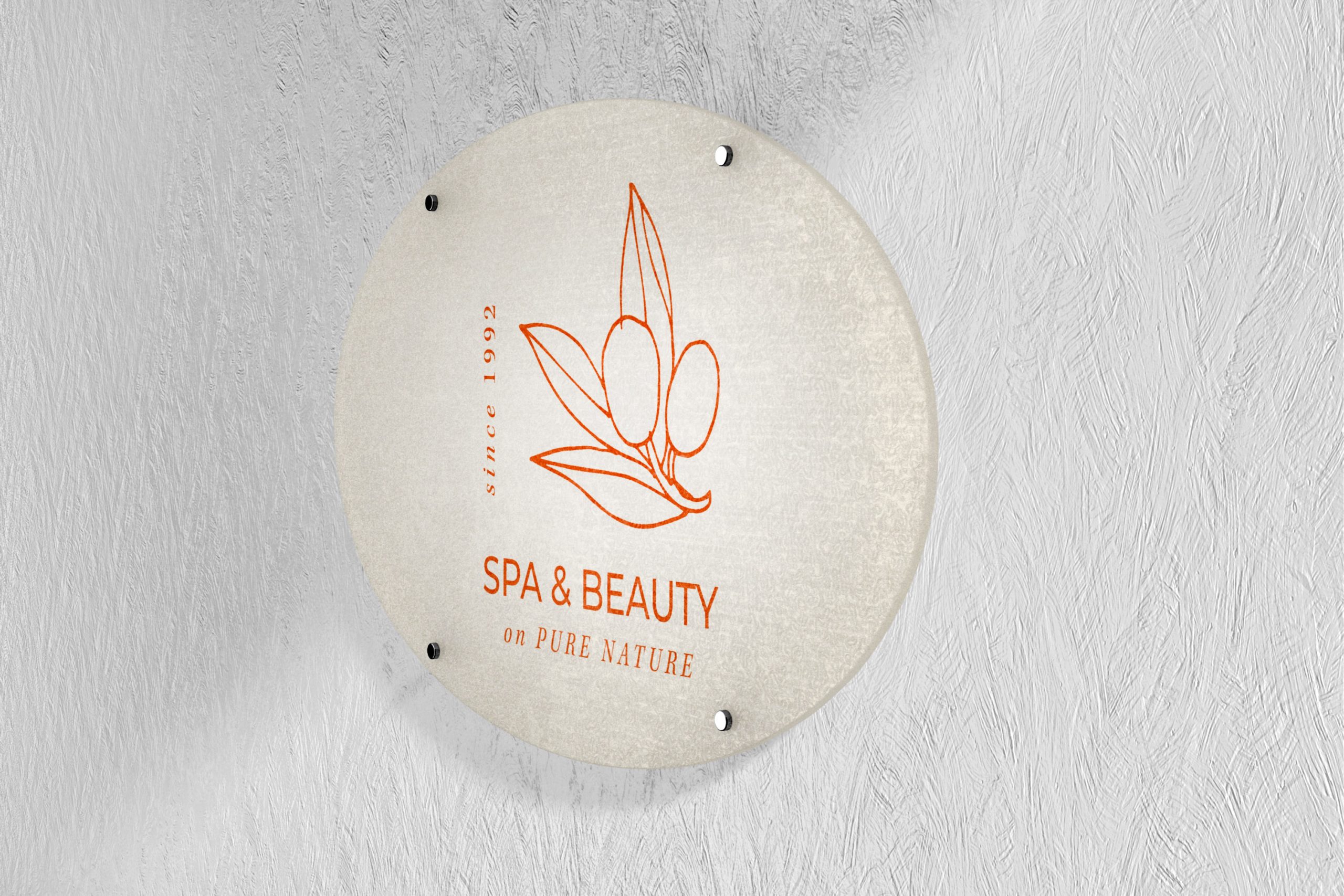 Custom Acrylic Signage for Spa & Beauty in Wilmington